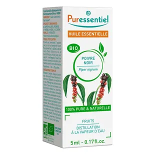Olio essenziale di pepe nero biologico Puressentiel 5 ml