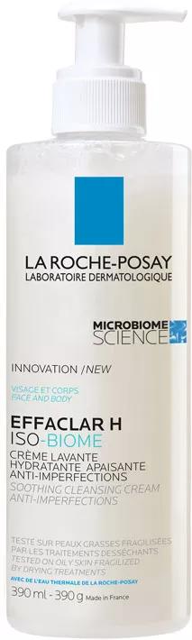 La Roche Posay Effaclar H Iso-Biome Crema Limpiadora 390 ml