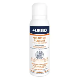 Urgo Filmomousse Hydratation Intense Pieds Très Secs à Crevassés 125 ml