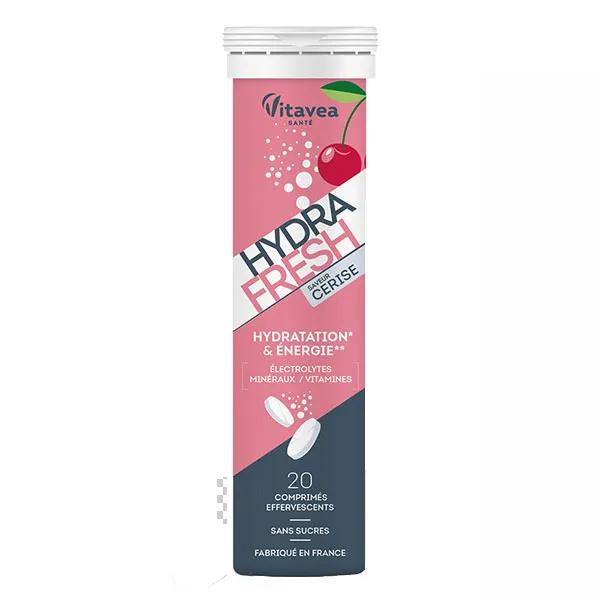 Vitavea HydraFresh Cerise Hydratation & Energie 20 comprimés effervescents