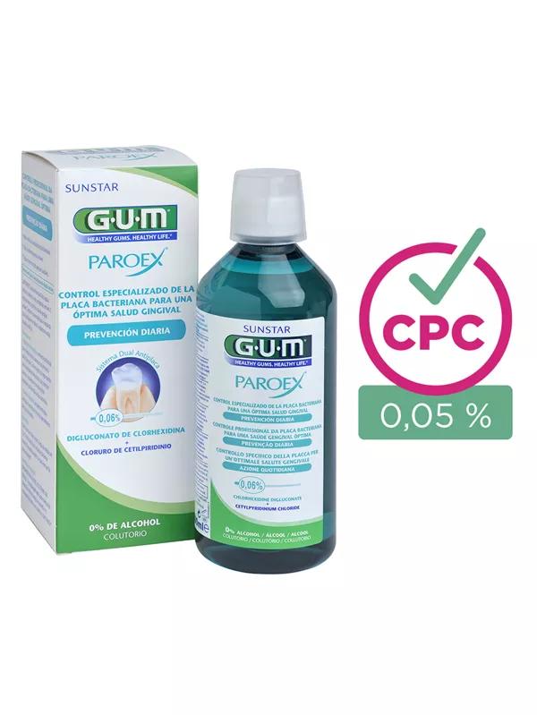 Gum Paroex Colutorio Prevención Diaria 500ml
