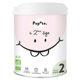 Popote Lait Latte Biologico Formula 2 800g