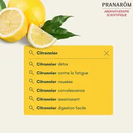 Pranarom Perles d'Huile Essentielle Citronnier 60 Perles