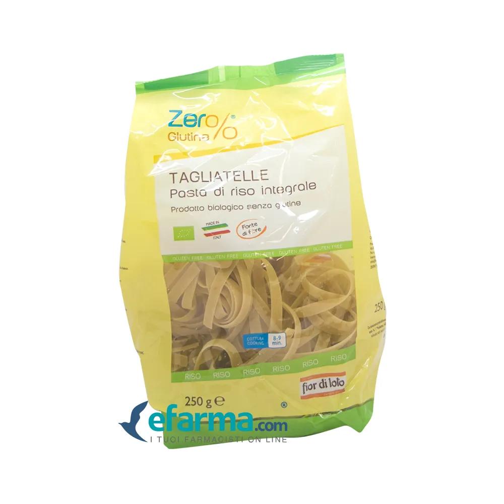 Fior di Loto Zero% Glutine Tagliatelle di Riso Semigreggio Bio 250 g