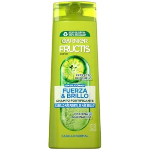 Garnier Fructis Champú Fuerza y Brillo Cabello Normal 360 ml