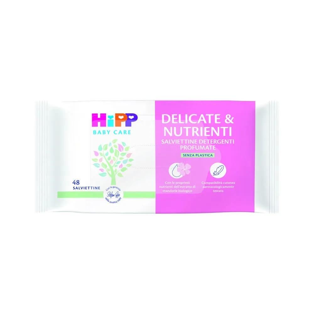 Hipp Salviettine Delicate & Nutrienti 48 Pezzi