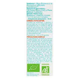 Puressentiel Huile Essentielle Romarin à Cinéole Bio 10ml