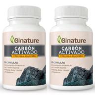 Binature Carbón Activado Probiótico Vegetal 550mg 180 Comp