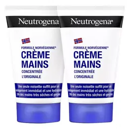 Neutrogena  Crème Mains Concentrée L'Originale Lot de 2 x 50ml