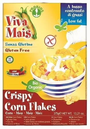 Viva Mais Crispy Corn Flakes Senza Glutine Biologici 375 g