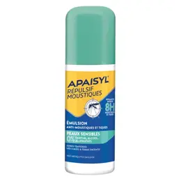 Apaisyl Anti-Moustiques Émulsion Peaux Sensibles Zones Tempérées 90ml