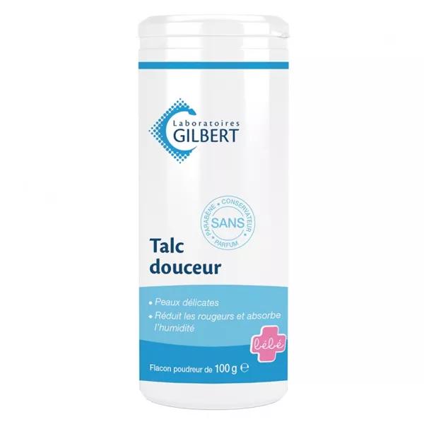 Suavidad de Gilbert beb talco 100g