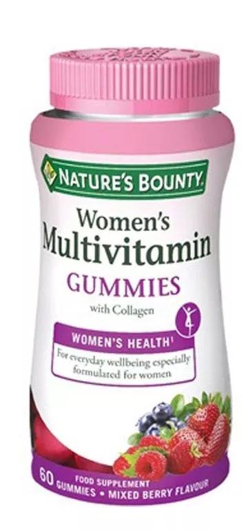 Nature's Bounty Multivitamínico Mujer con Colágeno 60 Gummies