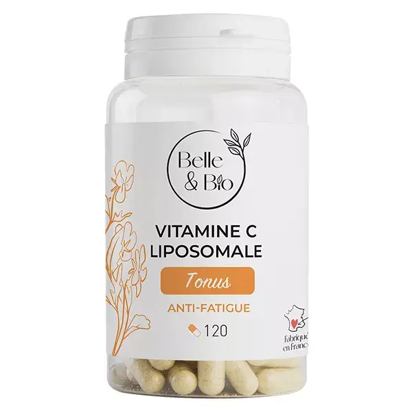 Belle & Bio Dinamismo Vitamina C Liposomal - cura de 1 mes - 120 cápsulas