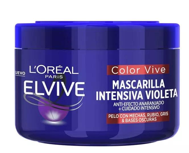 Máscara Intensiva L'Oréal Elvive Color Vive Violet 250 ml