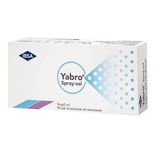 Yabro Spray-Sol 10 Fiale + Kit per la Soluzione da Nebulizzare