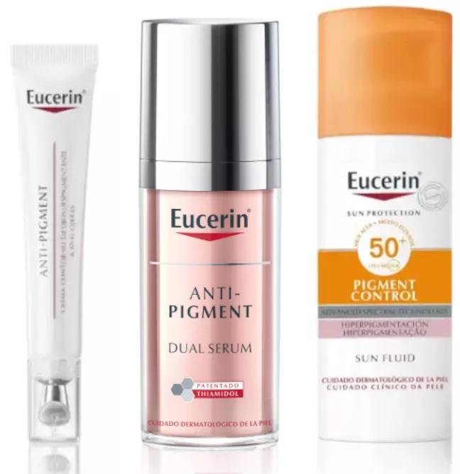 Eucerin Day routine against hyperpigmentation spots and dark circles