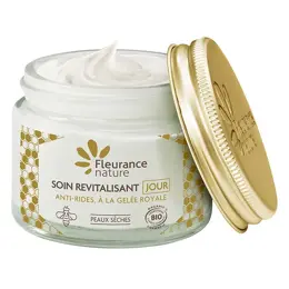 Fleurance Nature - Soin jour revitalisant à la gelée royale Bio - Pot 50 ml