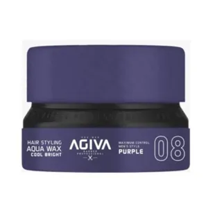 Agiva Hair Styling Aqua Wax Cool Bright Purple 08 155 ml