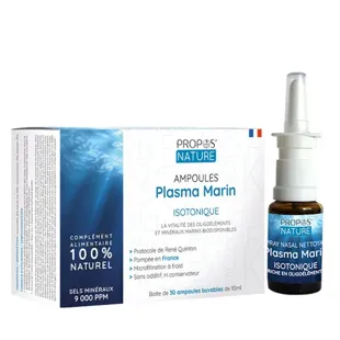 Propos'Nature - Acqua di mare isotonica - 30 fiale e spray da 15 ml