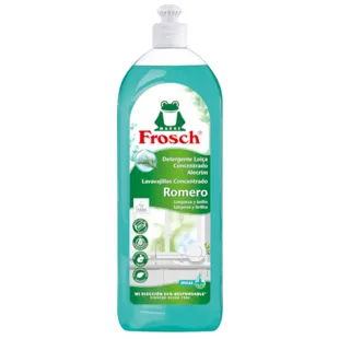Detergente líquido concentrado para louça Frosch Ecológico Alecrim 750 ml
