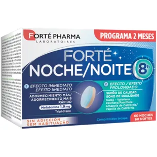 Forté Pharma Forté Nuit 8h 60 Comprimés Bicouches
