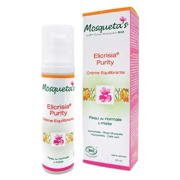 Mosqueta's Elicrisia Purity Balancing Cream Organic 75ml