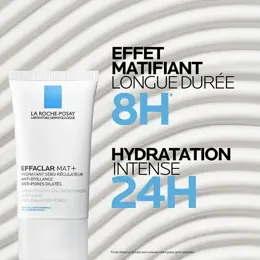 La Roche Posay Effaclar Mat Crème Hydratante Sebo-Régulatrice 40ml