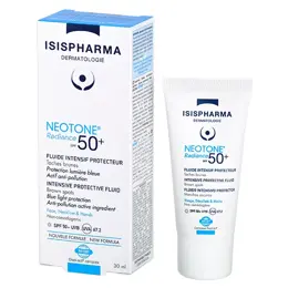 Isispharma Neotone Radiance SPF50+ Fluide Intensif Protecteur Taches Brunes 30ml