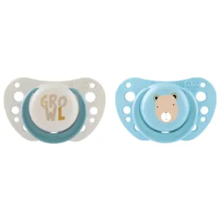 Chicco Air Sil Pacifier Blue 2-6m 2 pcs