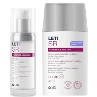 Leti SR Anti-Redness Serum 30ml + Mineral Cream SPF30 40ml