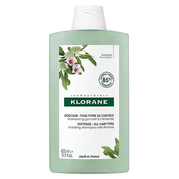 Klorane - Almond Gaining Shampoo - All hair types 400 ml