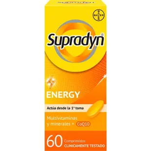 Supradyn Active Vitamines et Energie 60 Comprimés