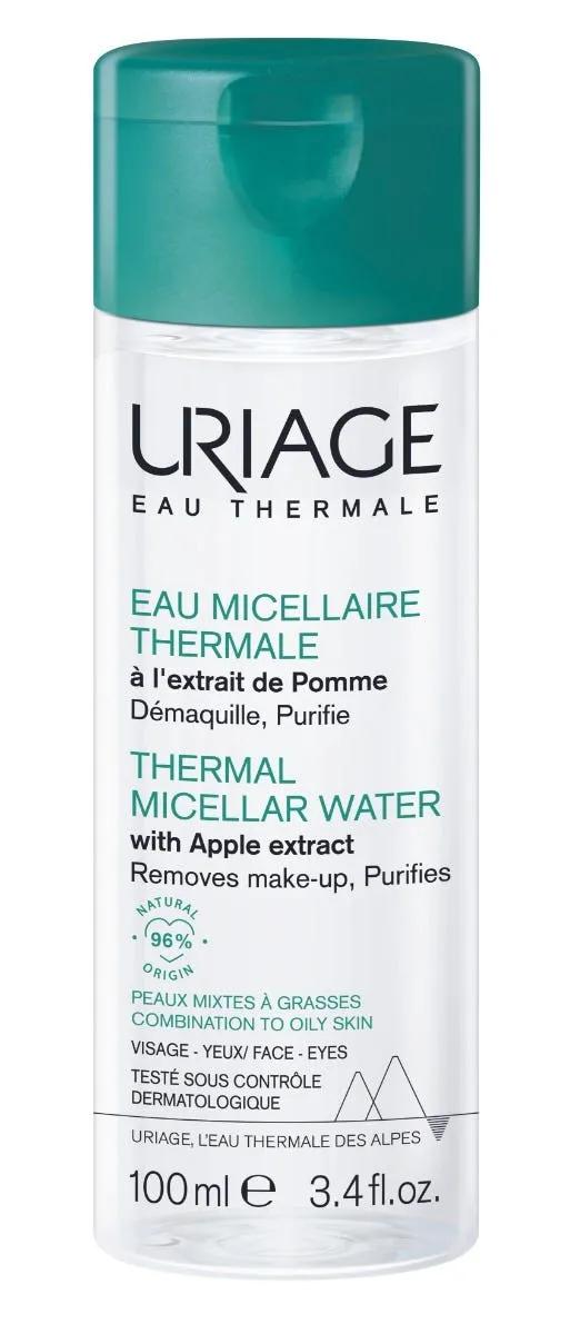 Uriage Eau Micellaire Thermale Acqua Micellare per Pelli Miste e Grasse Flacone 100 ml