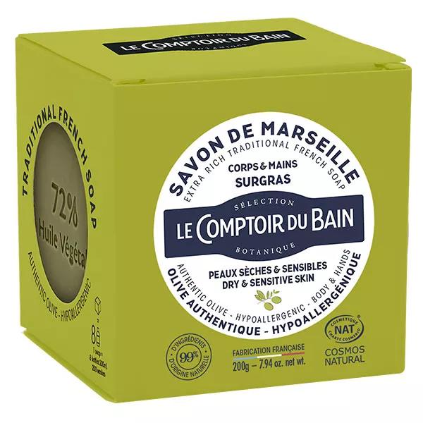 Le Comptoir du Bain Sapone Marsiglia Cube L'Authentique 200g
