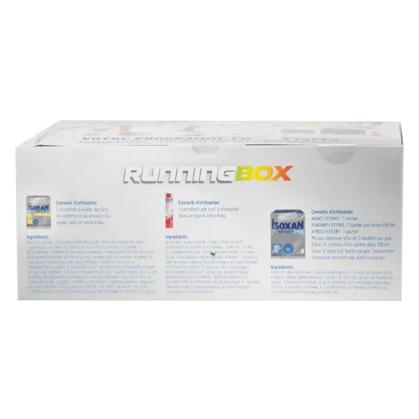 Isoxan Sport Running Box Endurance 20 comprimidos + Sport pro 10 sobres + Actiflash 14 comprimidos