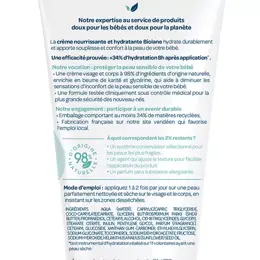 Biolane - Crème Nourrissante & Hydratante - Bébé - Apaise & Protège - 100 ml