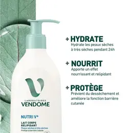 Laboratoires Vendôme - Lait Corps Relipidant NUTRIV+ 250ml