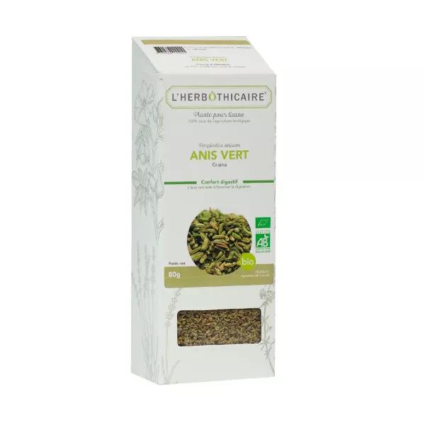 L'Herbôthicaire Tisane Anis Vert Bio 100g