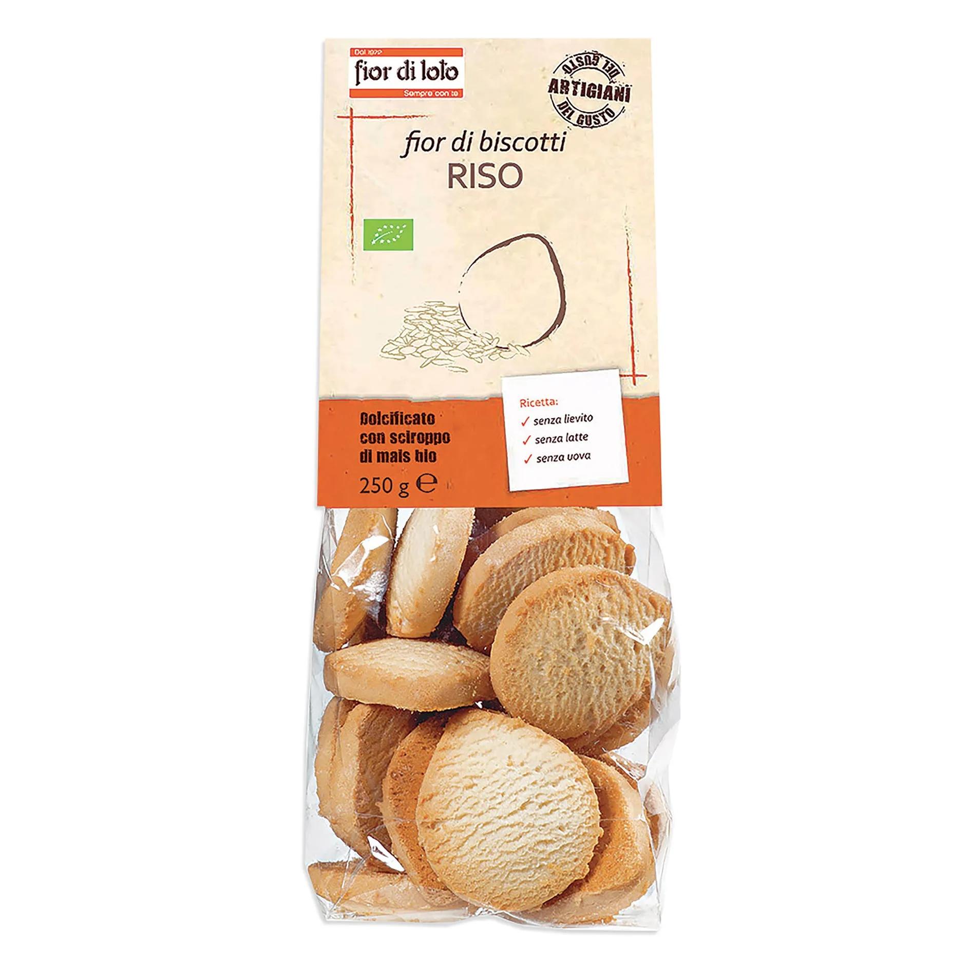 Fior Di Loto Fior Di Biscotti Di Riso Biologici 250 g