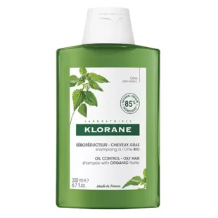 Klorane Shampoo Extrato de Urtiga Orgânico 200 ml