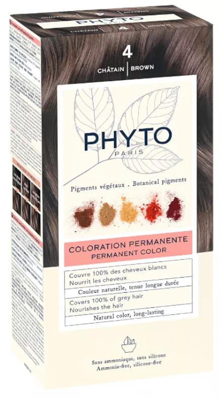 Phyto Phytocor Tinta Cor 4 Castanho