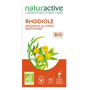 Rodiola biologica Naturactive - 30 capsule