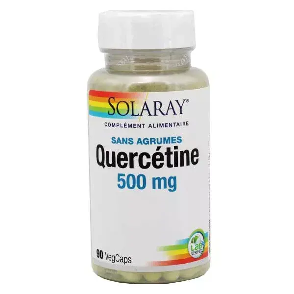 Solaray Quercétine 500mg 90 capsules végétales