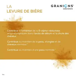 Granions Levure de Bière 60 gélules