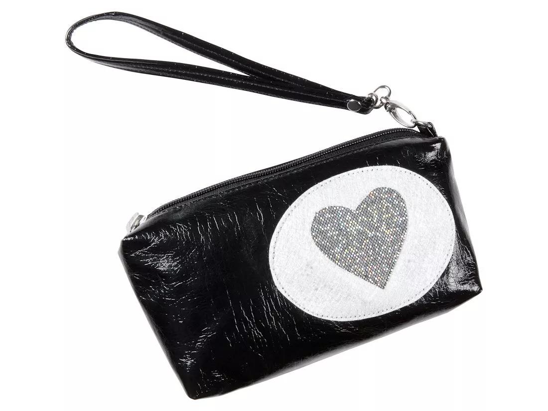 Parigi-Parigi cuore argento lamè make-up kit