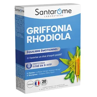 Santarome Bio Griffonia Rhodiola - 20 fialette