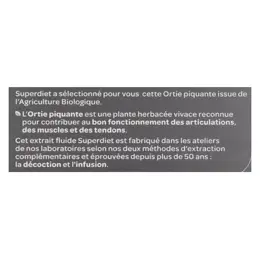 Superdiet Ortie Piquante Bio 20 ampoules