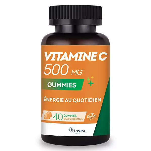 Vitavea Vitamine C 500 Mg Gummies Energie Au Quotidien 40 gummies