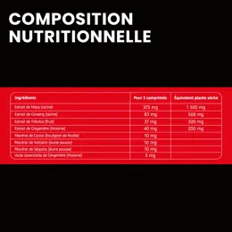 Santarome - Maca 1500 Tribulus Ginseng Gingembre - Tonus sexuel - 30 comprimés